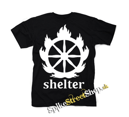 SHELTER - Logo - pánske tričko
