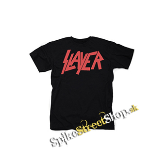 SLAYER - Red Logo - pánske tričko