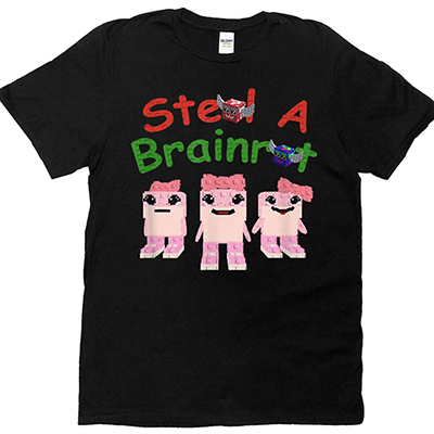 STEAL A BRAINROT - Los Tralalelitas - pánske tričko