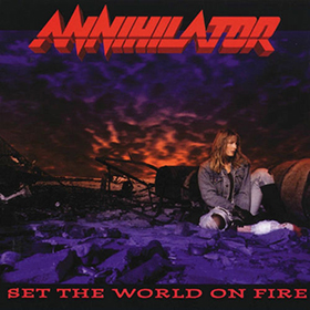 Fotonášivka ANNIHILATOR - Set The World On Fire