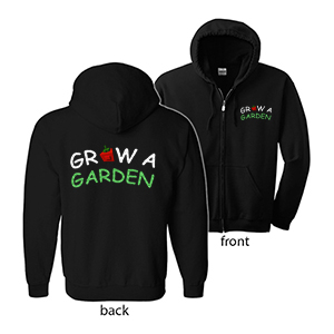 ROBLOX - GROW A GARDEN - Logo - mikina na zips