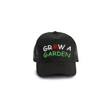 ROBLOX - GROW A GARDEN - Logo - čierna bavlnená sieťkovaná šiltovka model "Trucker Cap"