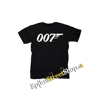 AGENT JAMES BOND 007 - Symbol - čierne detské tričko