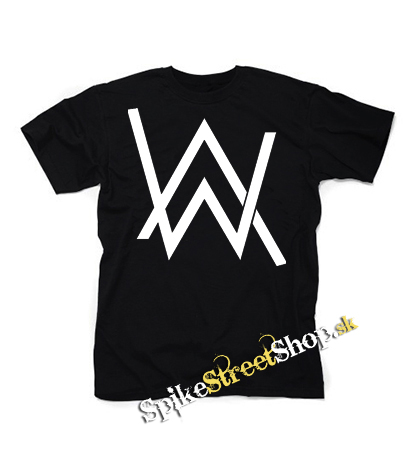 ALAN WALKER - Logo - čierne detské tričko