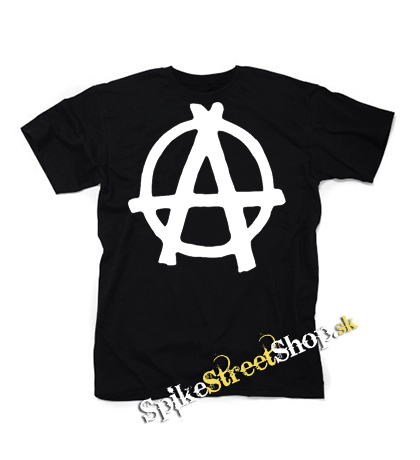 ANARCHY - Znak - čierne detské tričko