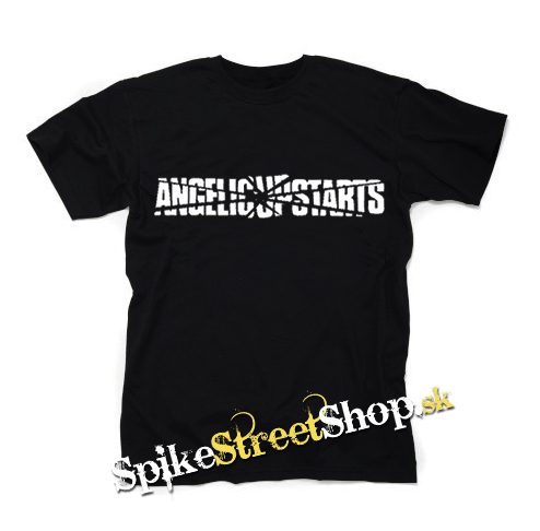 ANGELIC UPSTARTS - Logo - čierne detské tričko