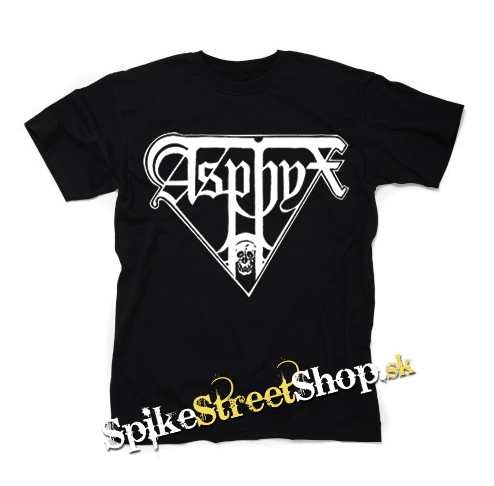 ASPHYX - Logo - čierne detské tričko