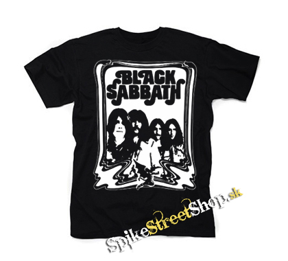 BLACK SABBATH - Band - čierne detské tričko