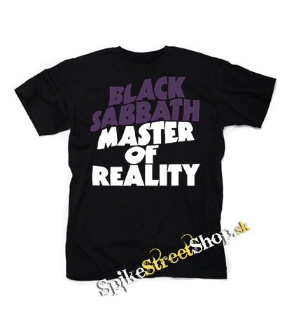 BLACK SABBATH - Master Of Reality - čierne detské tričko