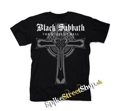 BLACK SABBATH - The Rules Of Hell - čierne detské tričko