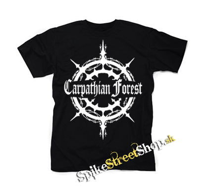 CARPATHIAN FOREST - Logo - čierne detské tričko