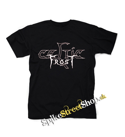 CELTIC FROST - Logo White - čierne detské tričko