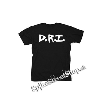 D.R.I. - Logo - čierne detské tričko