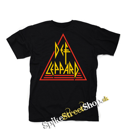 DEF LEPPARD - Color Logo - čierne detské tričko