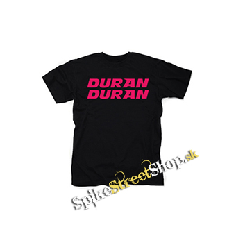 DURAN DURAN - Pink Logo - čierne detské tričko