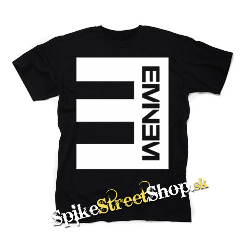 EMINEM - Logo Crest - čierne detské tričko