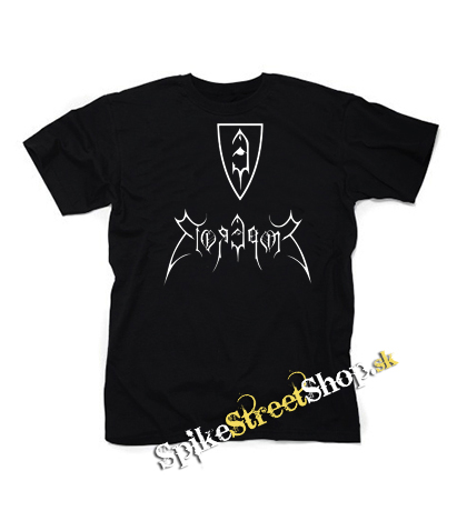 EMPEROR - Logo & Crest - čierne detské tričko