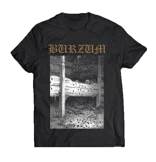 BURZUM - Musslad - čierne pánske tričko