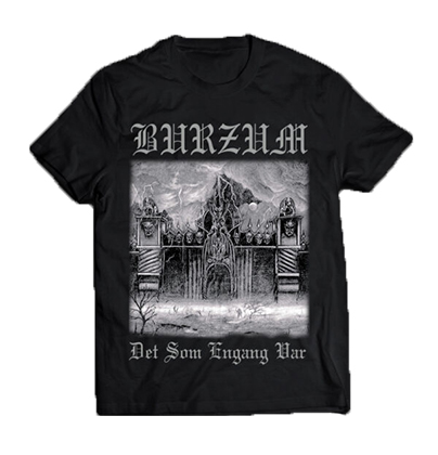 BURZUM - Det Som Engang War - čierne pánske tričko
