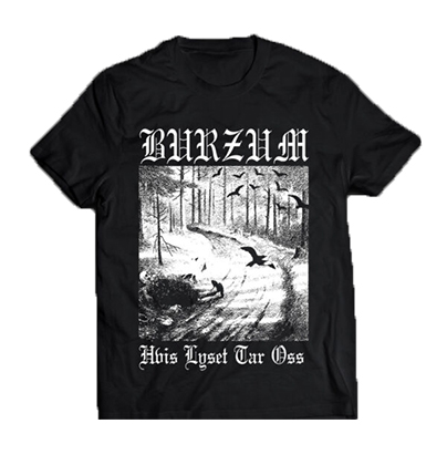 BURZUM - Hvis Lyset Tar Oss - čierne pánske tričko