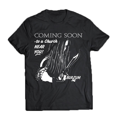BURZUM - Coming Soon - čierne pánske tričko