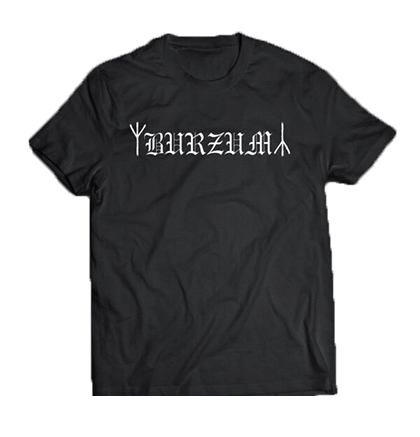 BURZUM - Logo Rune - čierne detské tričko