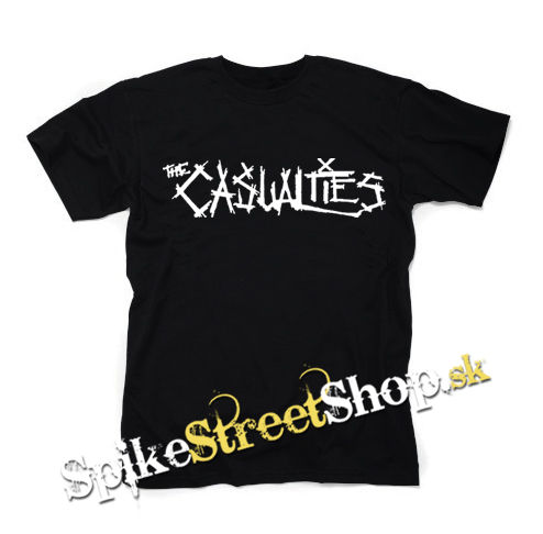 THE CASUALTIES - Logo - čierne detské tričko