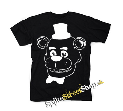 FIVE NIGHTS AT FREDDY'S - čierne detské tričko