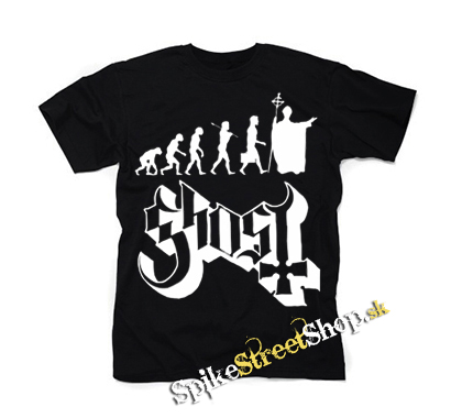 GHOST - Evolution - čierne detské tričko
