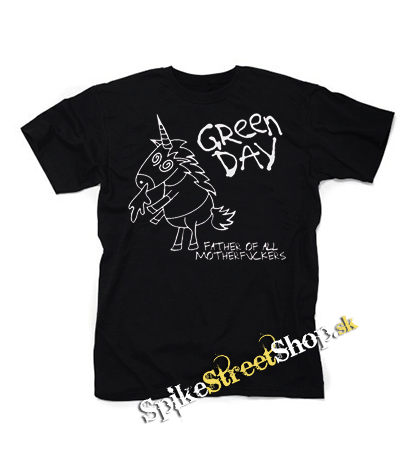 GREEN DAY - Father Of All Motherfuckers White - čierne detské tričko