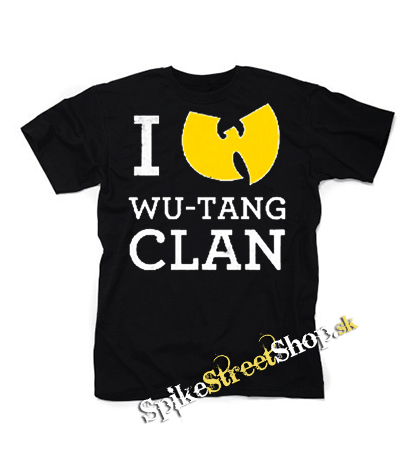 I LOVE WU TANG - čierne detské tričko