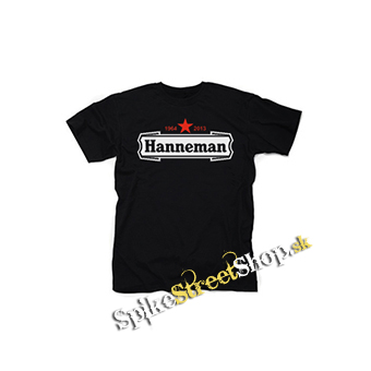 JEFF HANNEMAN - Logo - čierne detské tričko