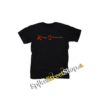 KING CRIMSON - Logo Red - čierne detské tričko