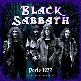 Fotonášivka BLACK SABBATH - Paris 1970