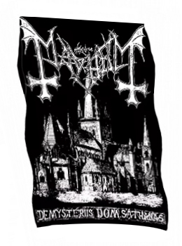 MAYHEM - De Mysteriis Dom Sathanas - vlajka (-50%=VÝPREDAJ)