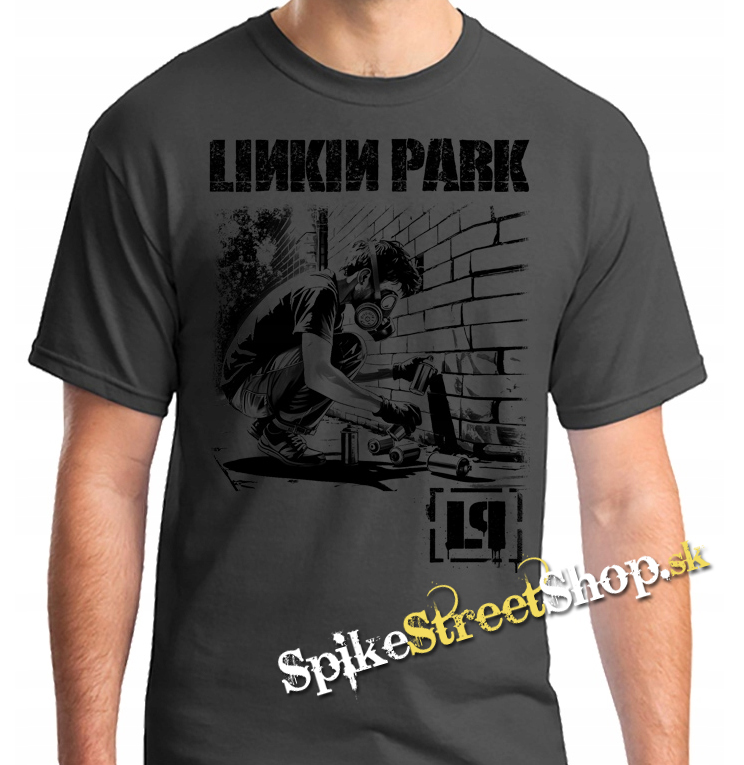 LINKIN PARK - Meteora Graffitti - šedé pánske tričko