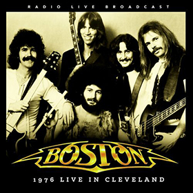 Fotonášivka BOSTON - Live in Cleveland 1976