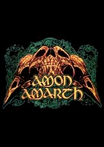 AMON AMARTH - Skull - chrbtová klasická plátená nášivka