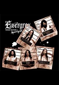 EVERGREY - chrbtová klasická plátená nášivka