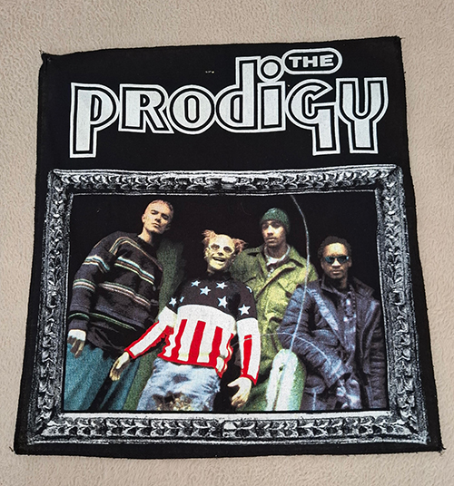 PRODIGY - Band Poster - chrbtová klasická plátená nášivka