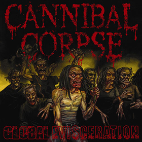Fotonášivka CANNIBAL CORPSE - Global Evisceration