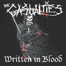 Fotonášivka CASUALTIES - Written In Blood