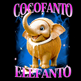 Fotonášivka COCOFANTO ELEFANTO