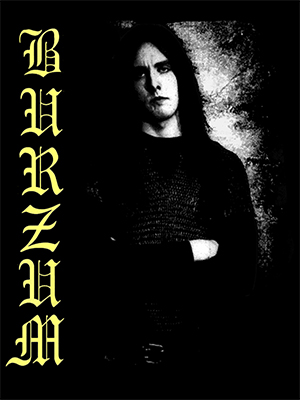 BURZUM - Count Grishnackh - chrbtová nášivka