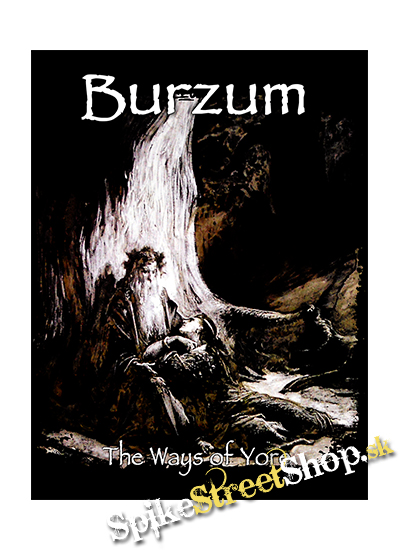 BURZUM - The Ways Of Yore - chrbtová nášivka