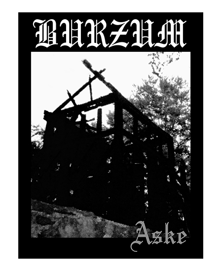 BURZUM - Aske - chrbtová nášivka
