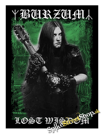 BURZUM - Lost Wisdom - chrbtová nášivka