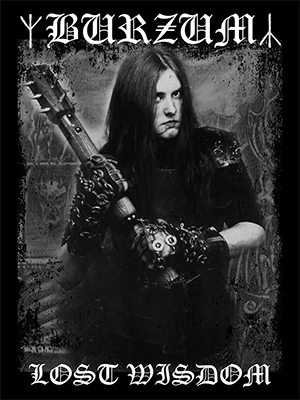 BURZUM - Lost Wisdom B&W - chrbtová nášivka
