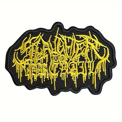 SLAUGHTER TO PREVAIL - Yellow Logo - nažehlovacia nášivka