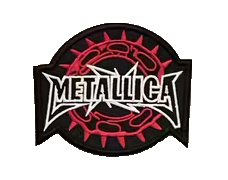 METALLICA - Circle Logo - nažehlovacia nášivka